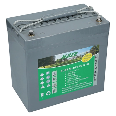 Akumulator Haze HZY-EV12-55 12V 60Ah GEL P+